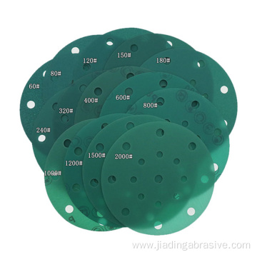 150mm 15 holes multihole sandpaper automotive alumina oxide